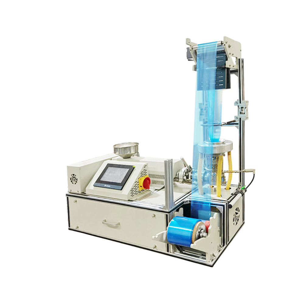 Small blown film machine