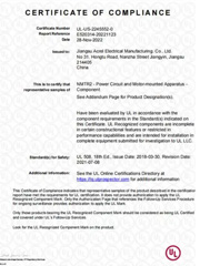 ISO Certificate