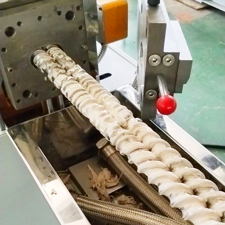 Clean plastic extruder Screws